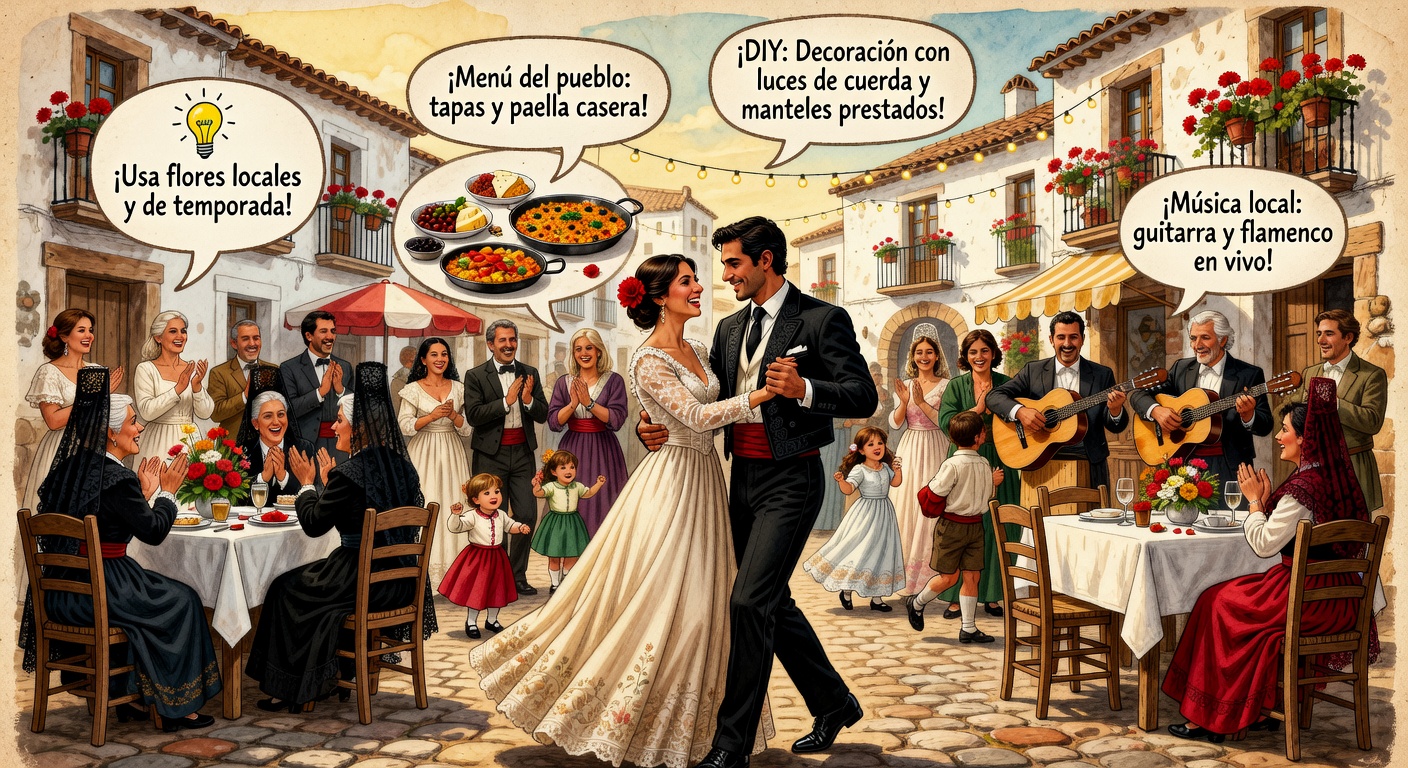 Consejos de presupuesto para boda española